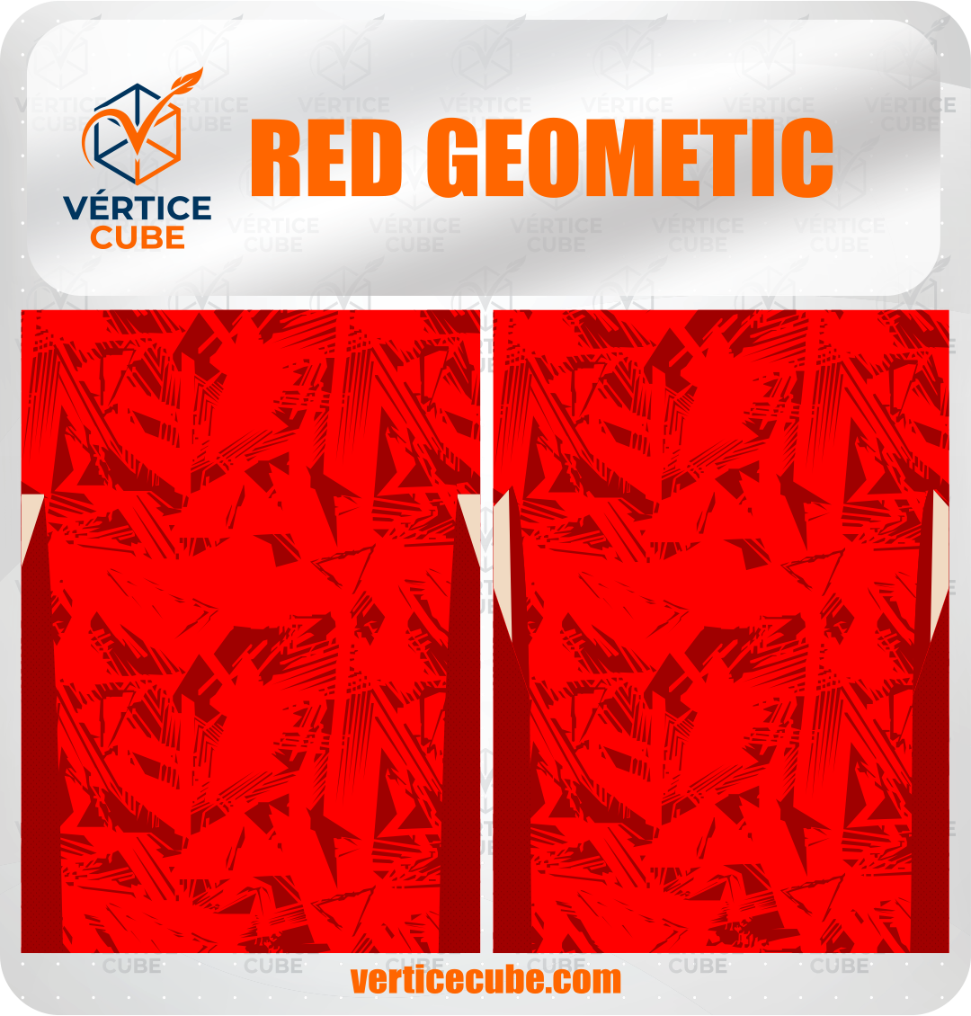 RED GEOMETRIC